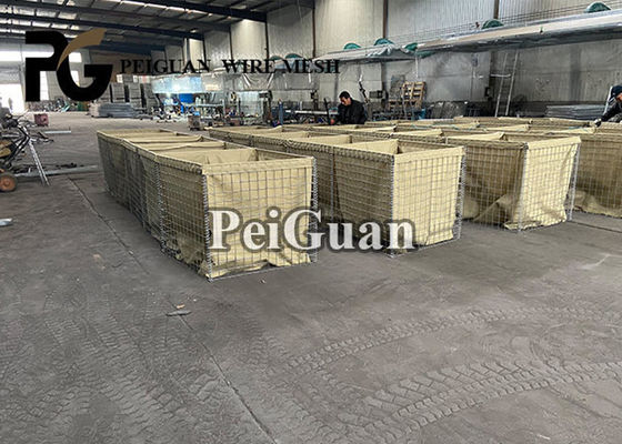 MIL12  Bastion Barrier , Galvanized Military  Barriers