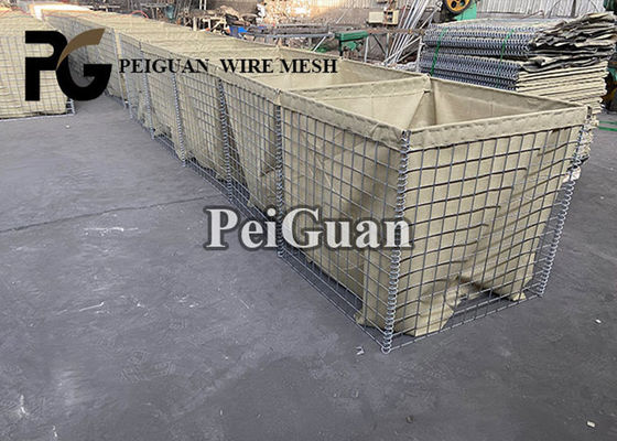 MIL12  Bastion Barrier , Galvanized Military  Barriers