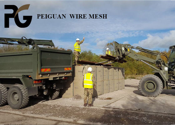 MIL3 Galfan Coated Military  Barrier Explosion Proof