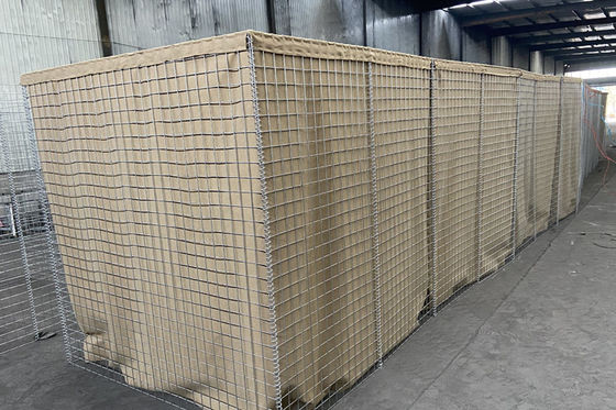 Mil7 2.21m  Containers Galfan / Galvanized Military Defensive Gabion