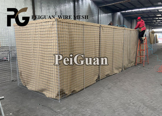 Mil7 2.21m  Containers Galfan / Galvanized Military Defensive Gabion