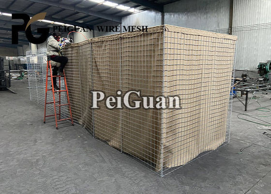 Mil7 2.21m  Containers Galfan / Galvanized Military Defensive Gabion